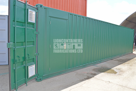 40ft Biomass Pellet Store Container Case Study