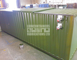 30ft Biomass Fuel Store Container